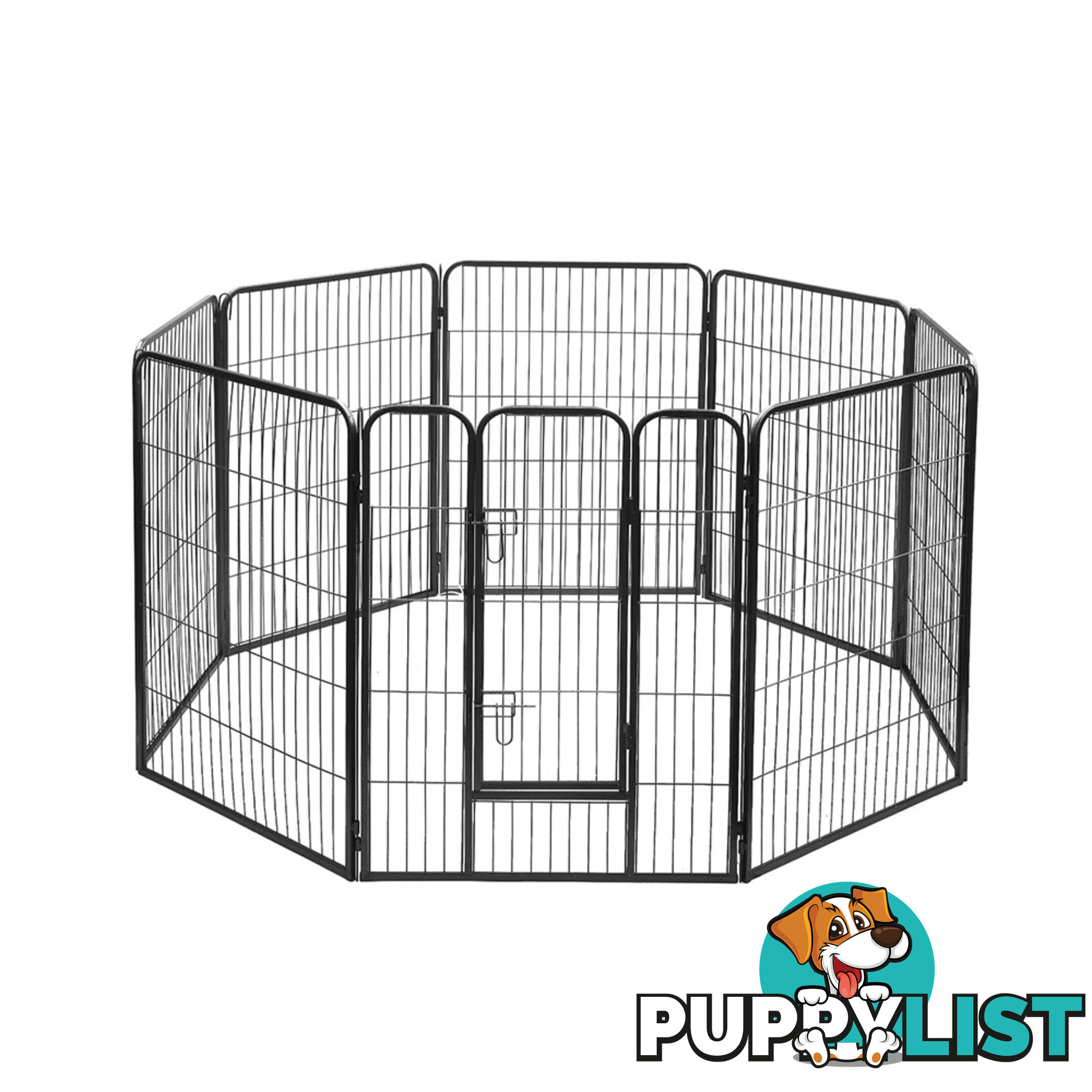 Adjustable 8 Panel Pet Playpen