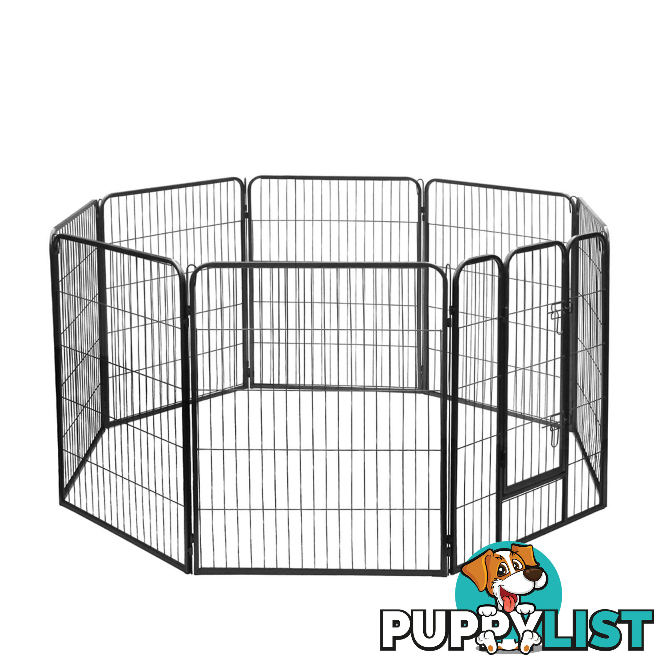 Adjustable 8 Panel Pet Playpen