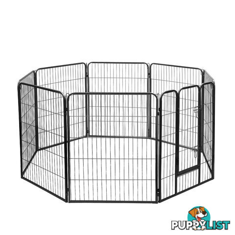 Adjustable 8 Panel Pet Playpen