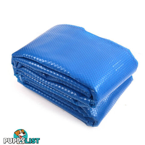 7.5m X 3.8m Outdoor Solar Swimming Pool Cover Winter 400 Micron Bubble Blanket