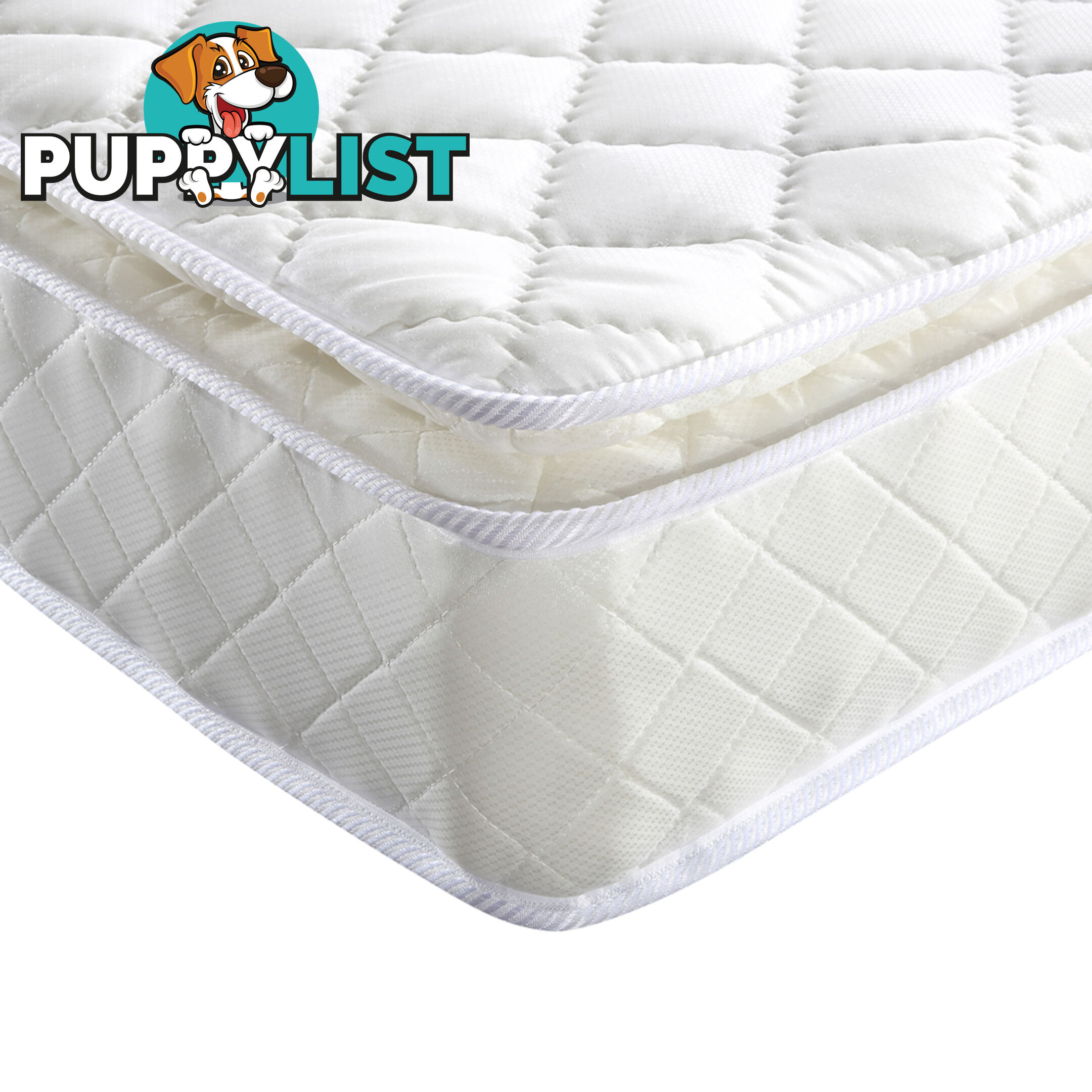 Premium Pillow Top Pocket Spring Mattress High Density Foam 22cm Queen Size