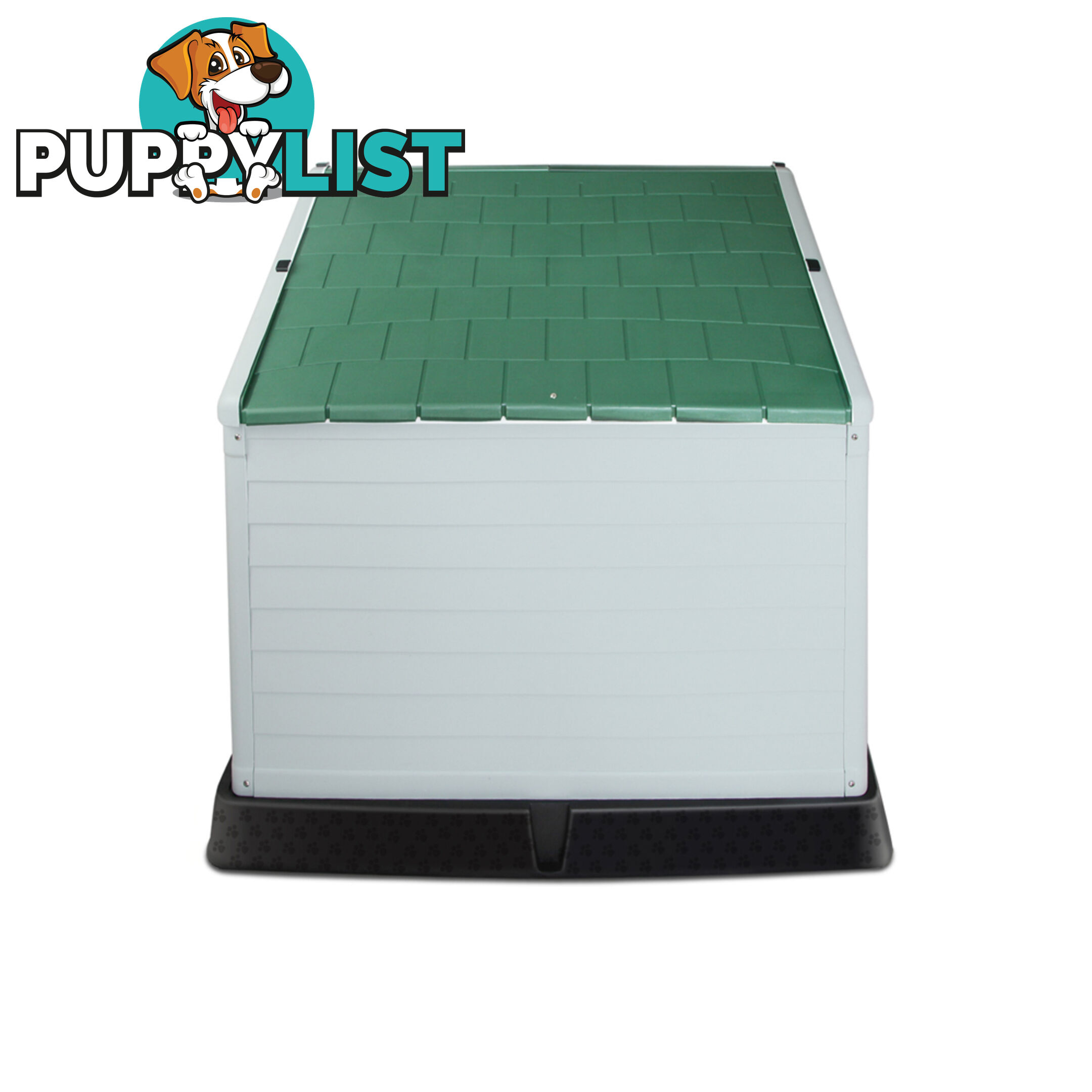 XL Weatherproof Plastic Dog Kennel Pet Puppy Outdoor Indoor Garden Dog House