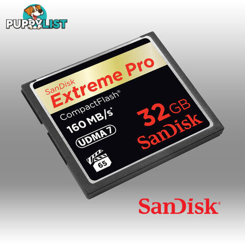 SanDisk Extreme Pro CFXP 32GB CompactFlash 160MB/s (SDCFXPS-032G)