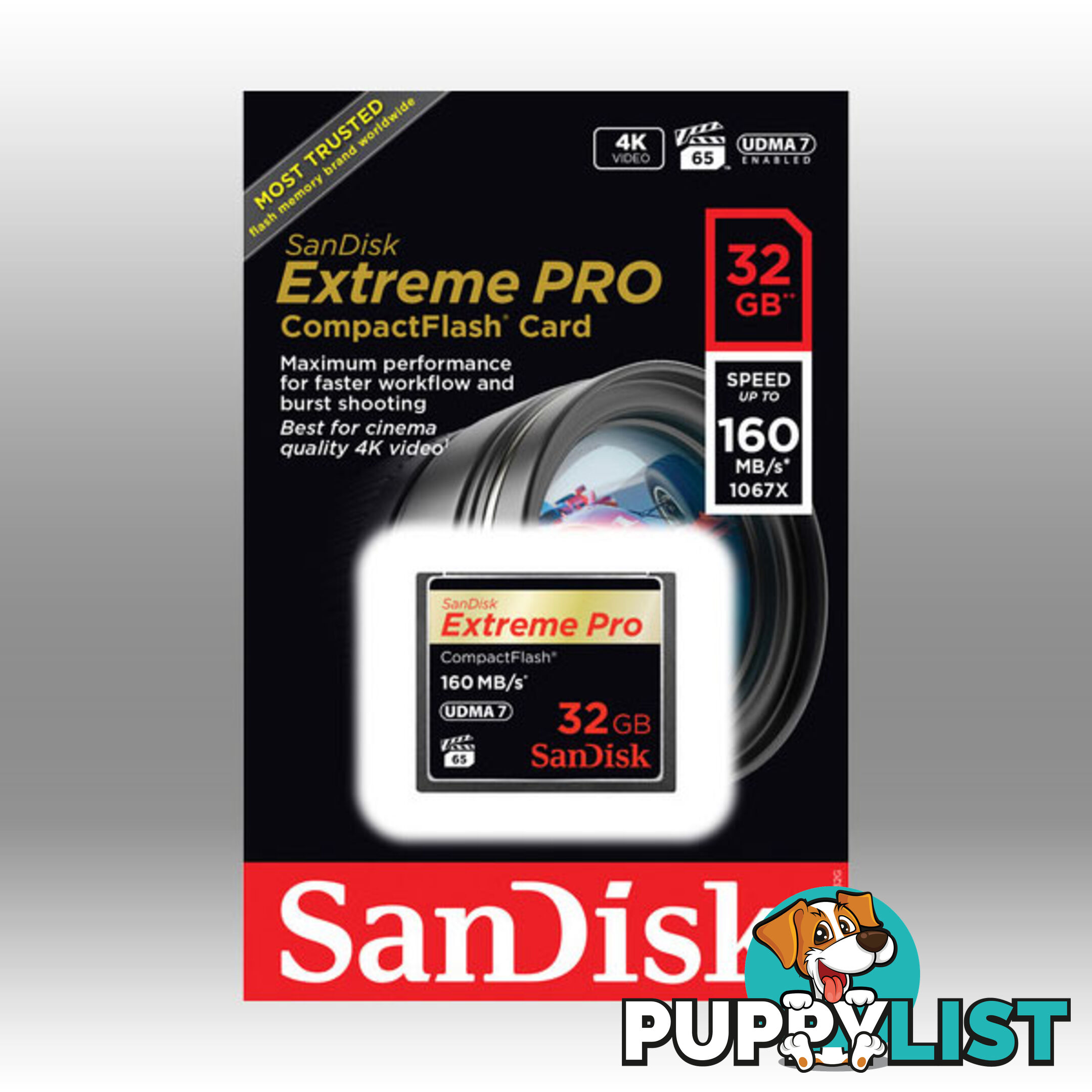 SanDisk Extreme Pro CFXP 32GB CompactFlash 160MB/s (SDCFXPS-032G)