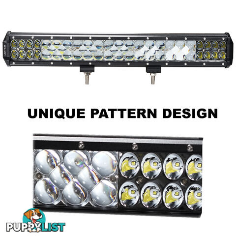 20inch 392W LED Light Bar Flood Spot Combo Work Driving Lamp SUV ATV 4WD Unique