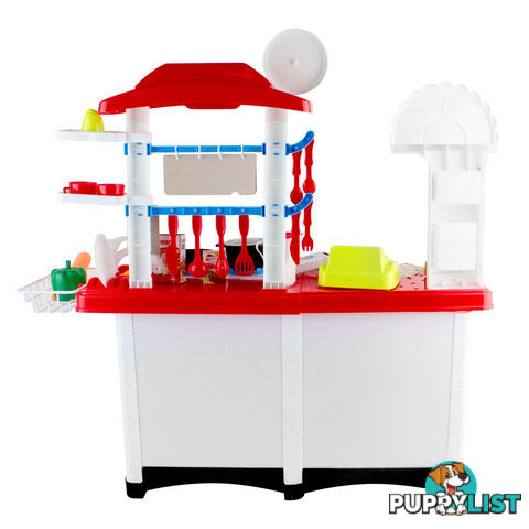 59Pcs Pretend Kitchen Supermarket Play Set Kids Children Home Cooking Toy