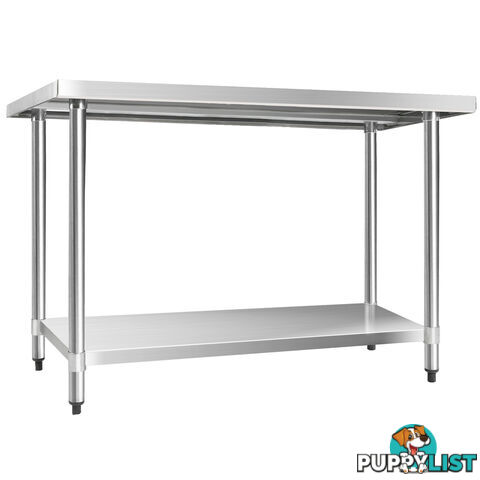 Commercial 304 Stainless Steel Kitchen Work Bench Table 1219mm