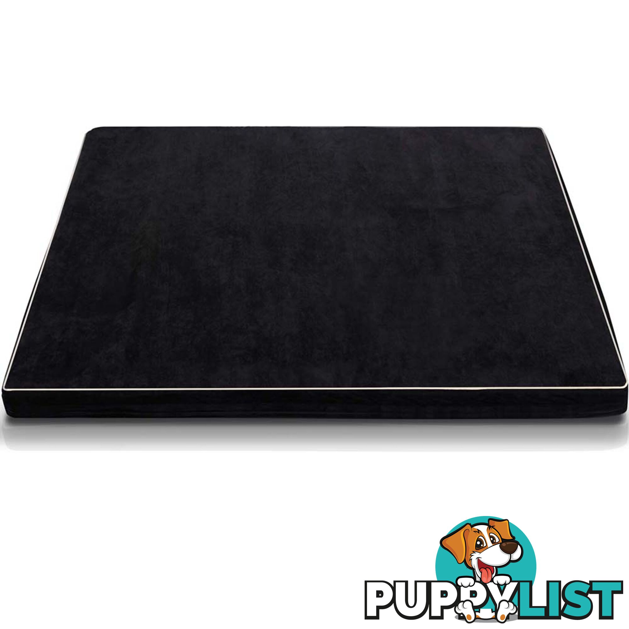 Pet Memory Foam Mattress Dog Bed Small Cat Sleep Pad Mat Anti Skid Black