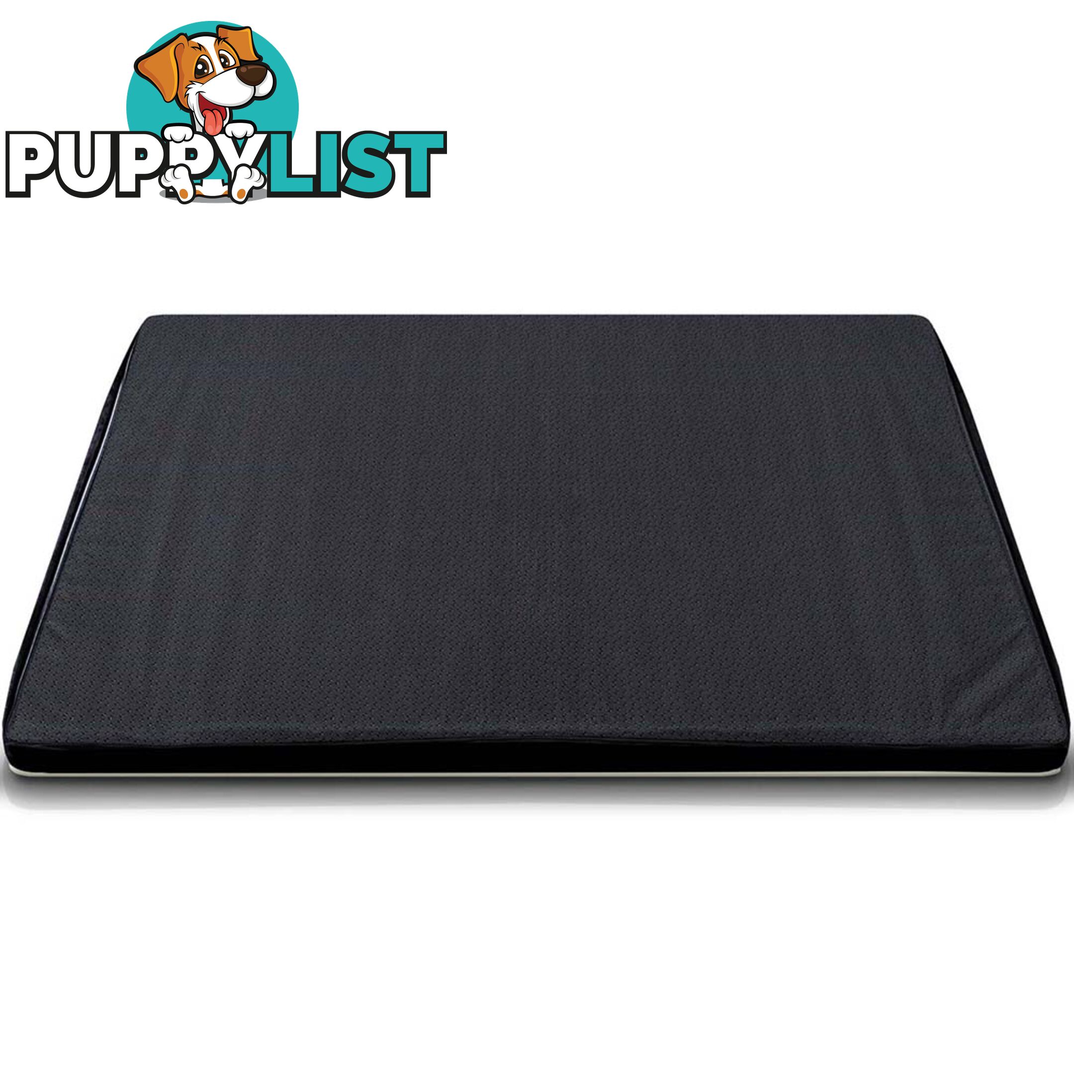 Pet Memory Foam Mattress Dog Bed Small Cat Sleep Pad Mat Anti Skid Black