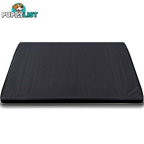 Pet Memory Foam Mattress Dog Bed Small Cat Sleep Pad Mat Anti Skid Black