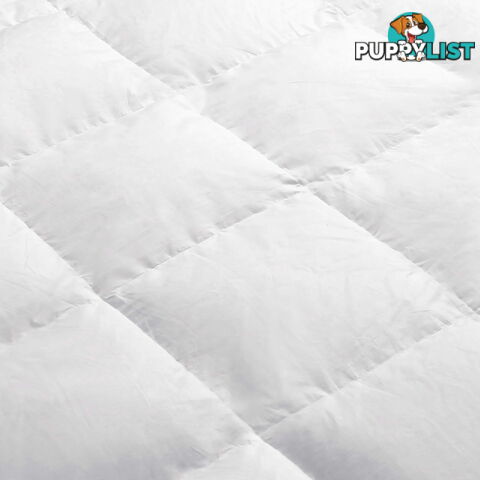 Duck Feathers Down Quilt 500GSM Premium Quality Double Size Doona