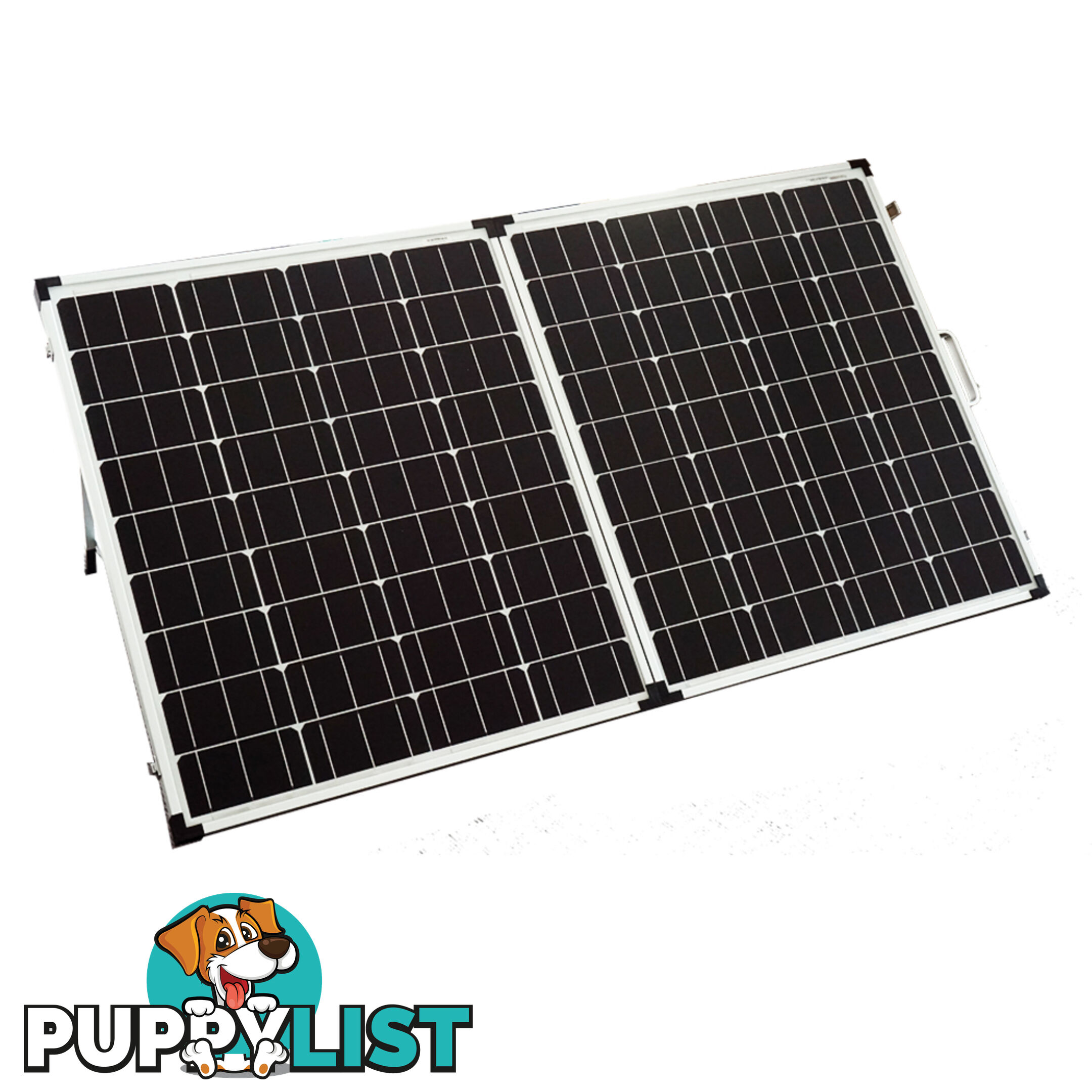 New 12V 160W Solar Folding Panel Kit Caravan Boat Camping Power Mono Charging