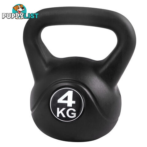 Kettle Bells Set Weight Training Kit Gym Fitness Exercise Lift Kettlebell