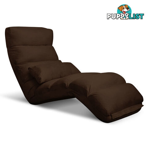 Lounge Sofa Chair - 75 Adjustable Angles _ Brown