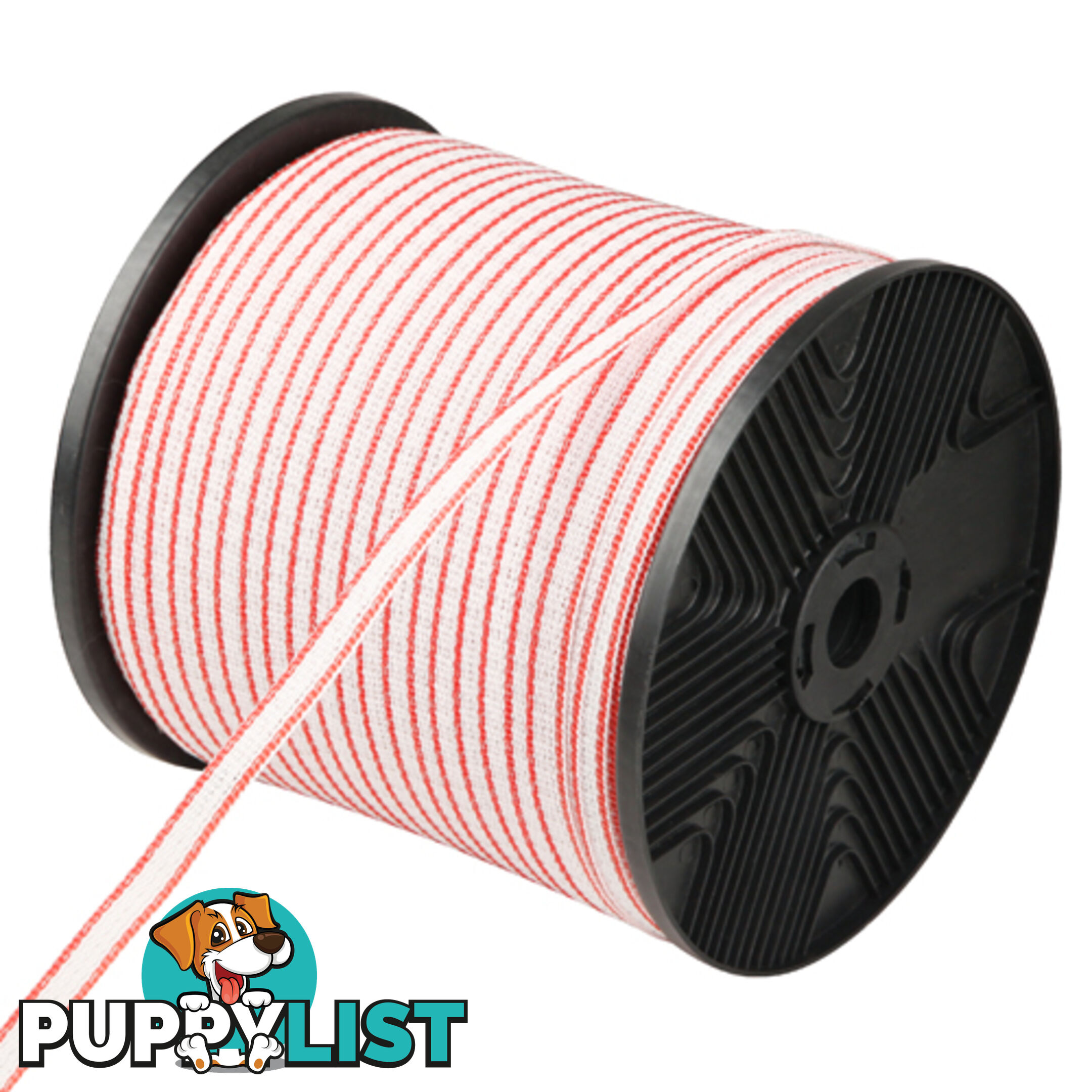 400m Poly Tape Electric Farm Fence Energiser Stainless Steel Polytape Insulator