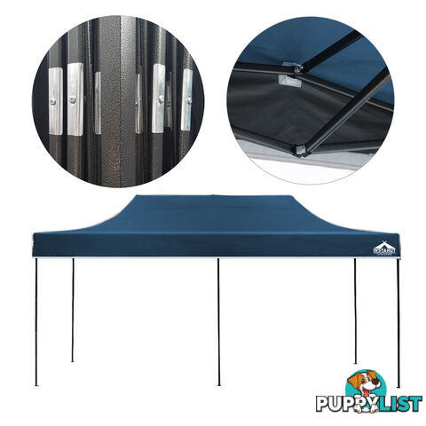 3X6 Pop Up Gazebo - Navy