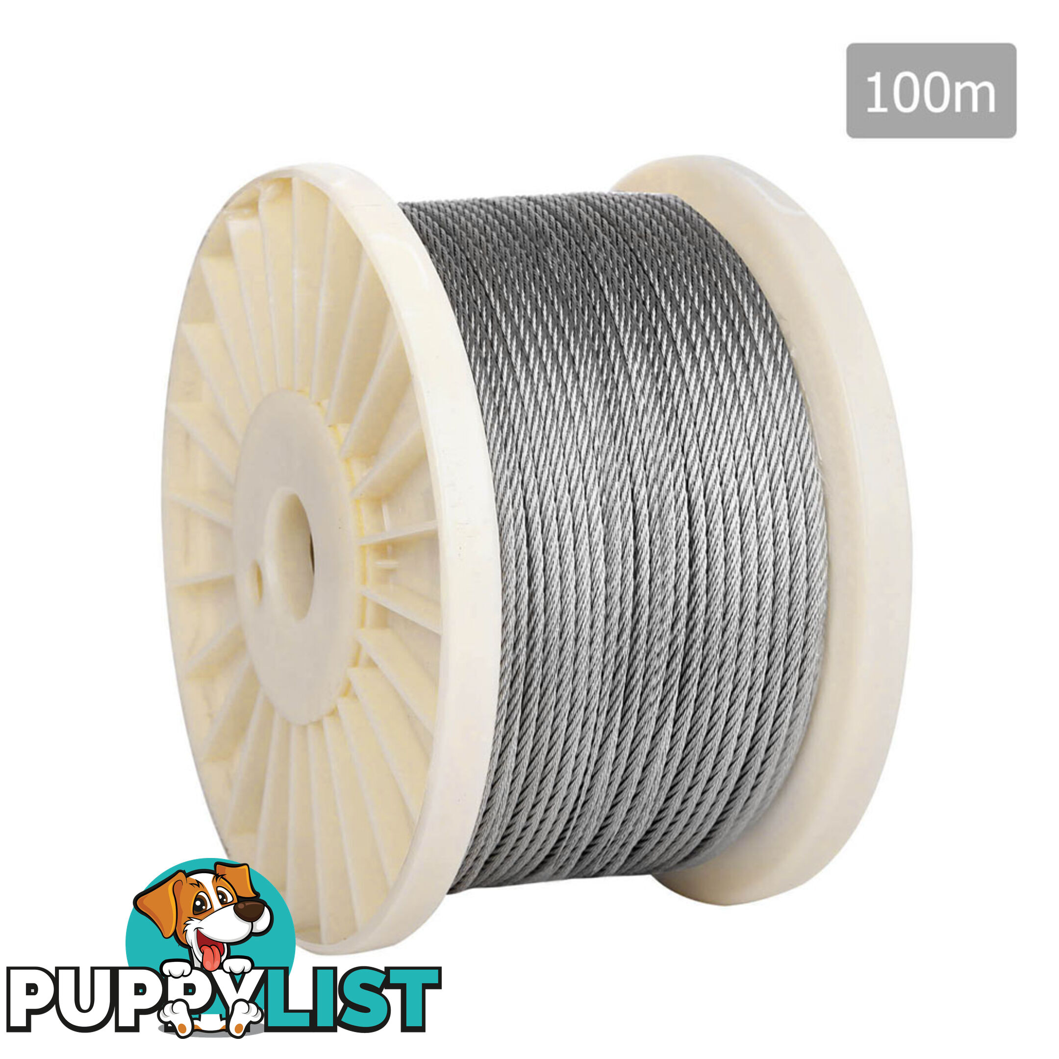 316 Marine Stainless Steel Wire Rope 7x7 Balustrade Decking Fence Cable 100m