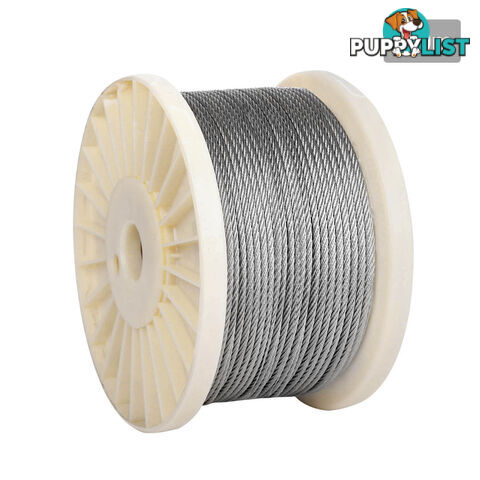 316 Marine Stainless Steel Wire Rope 7x7 Balustrade Decking Fence Cable 100m