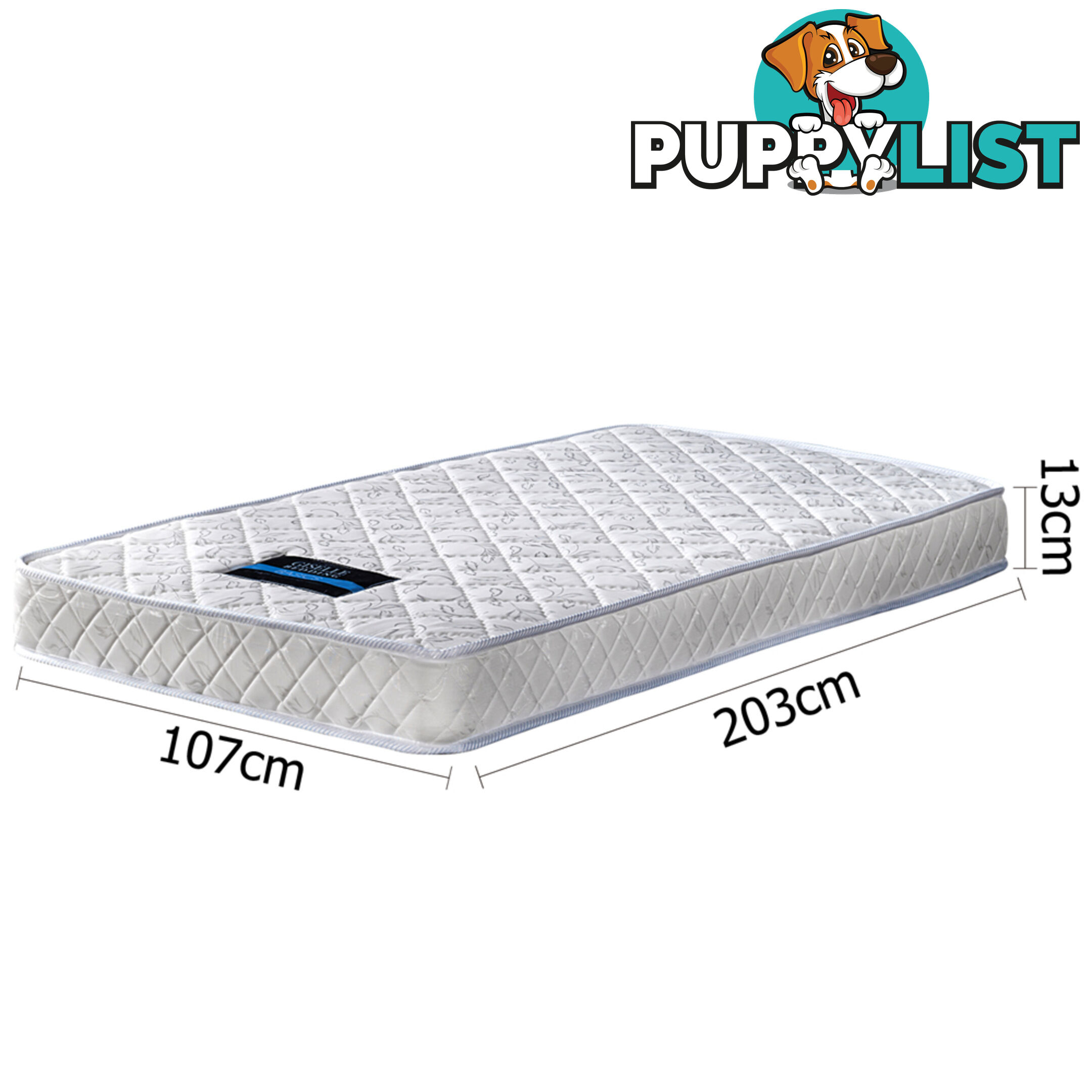 Medium Firmness Pocket Spring Mattress Bunk Bed High Density Foam King Single