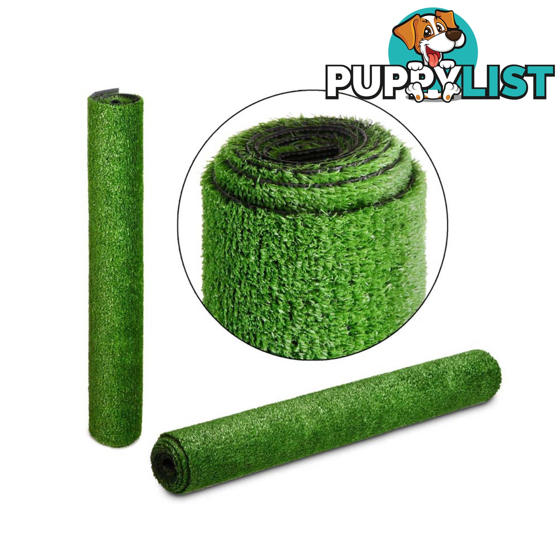 Artificial Grass 20 SQM Polypropylene Lawn Flooring 1X20M Green