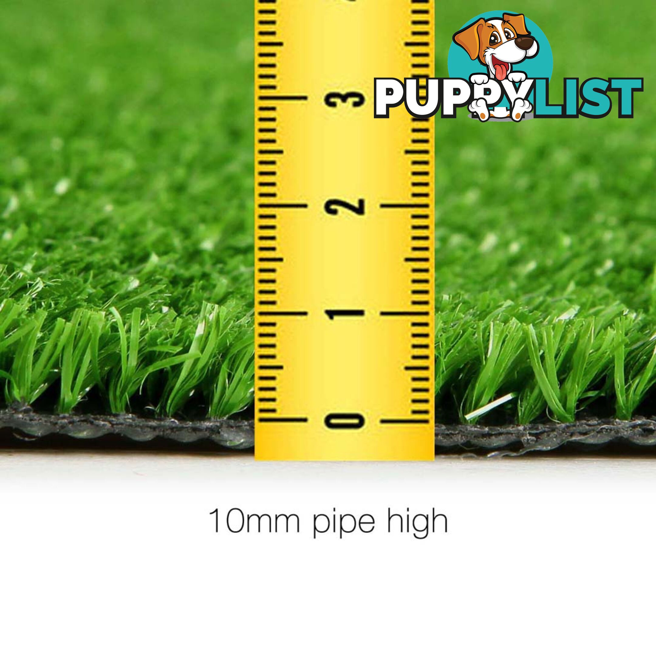 Artificial Grass 20 SQM Polypropylene Lawn Flooring 1X20M Green