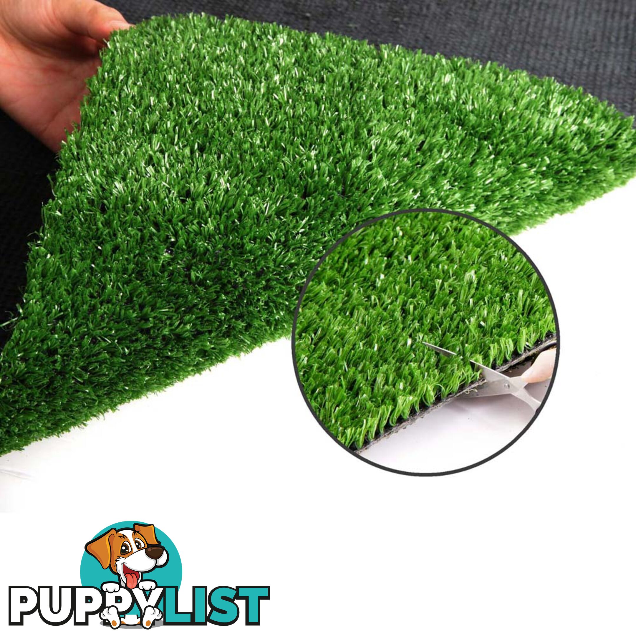 Artificial Grass 20 SQM Polypropylene Lawn Flooring 1X20M Green