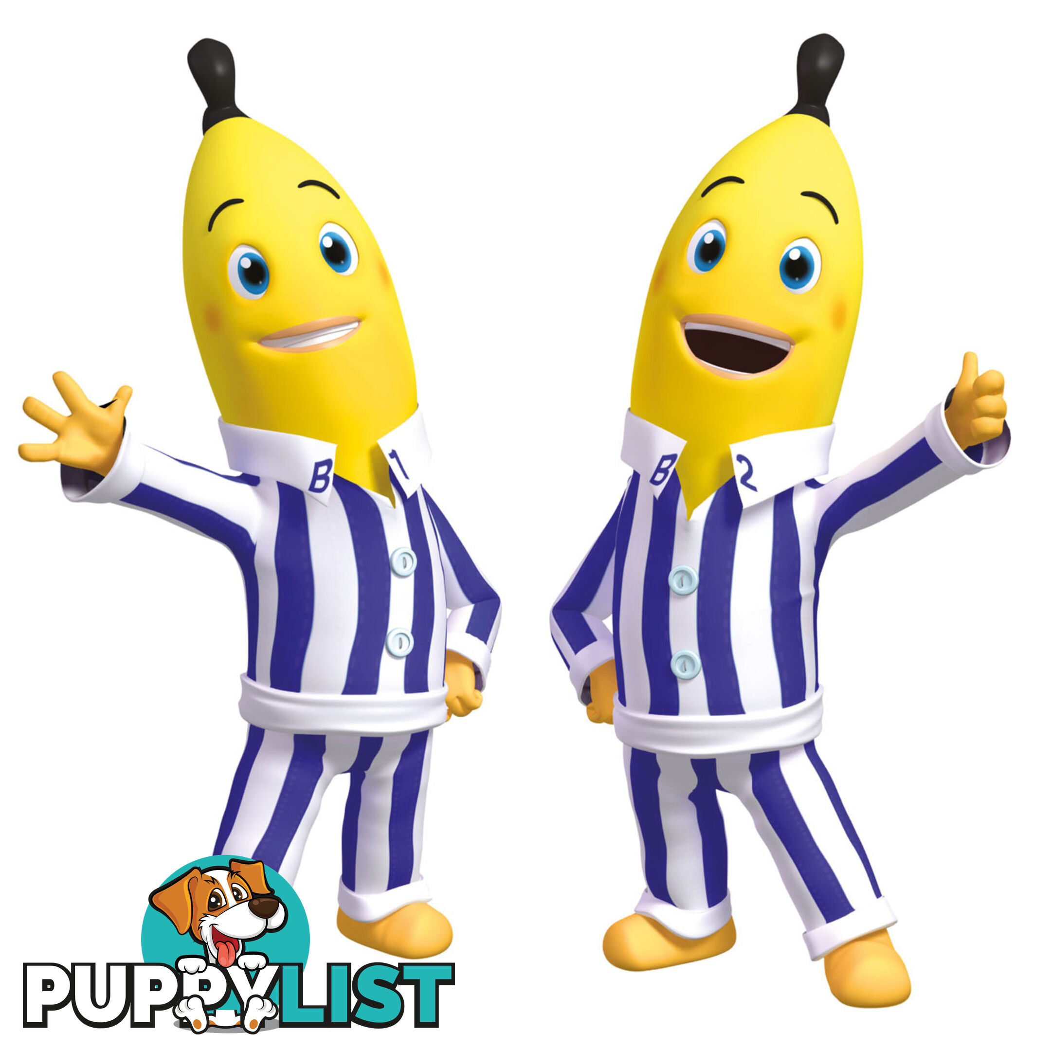 Bananas in Pyjamas Wall Stickers - Totally Movable