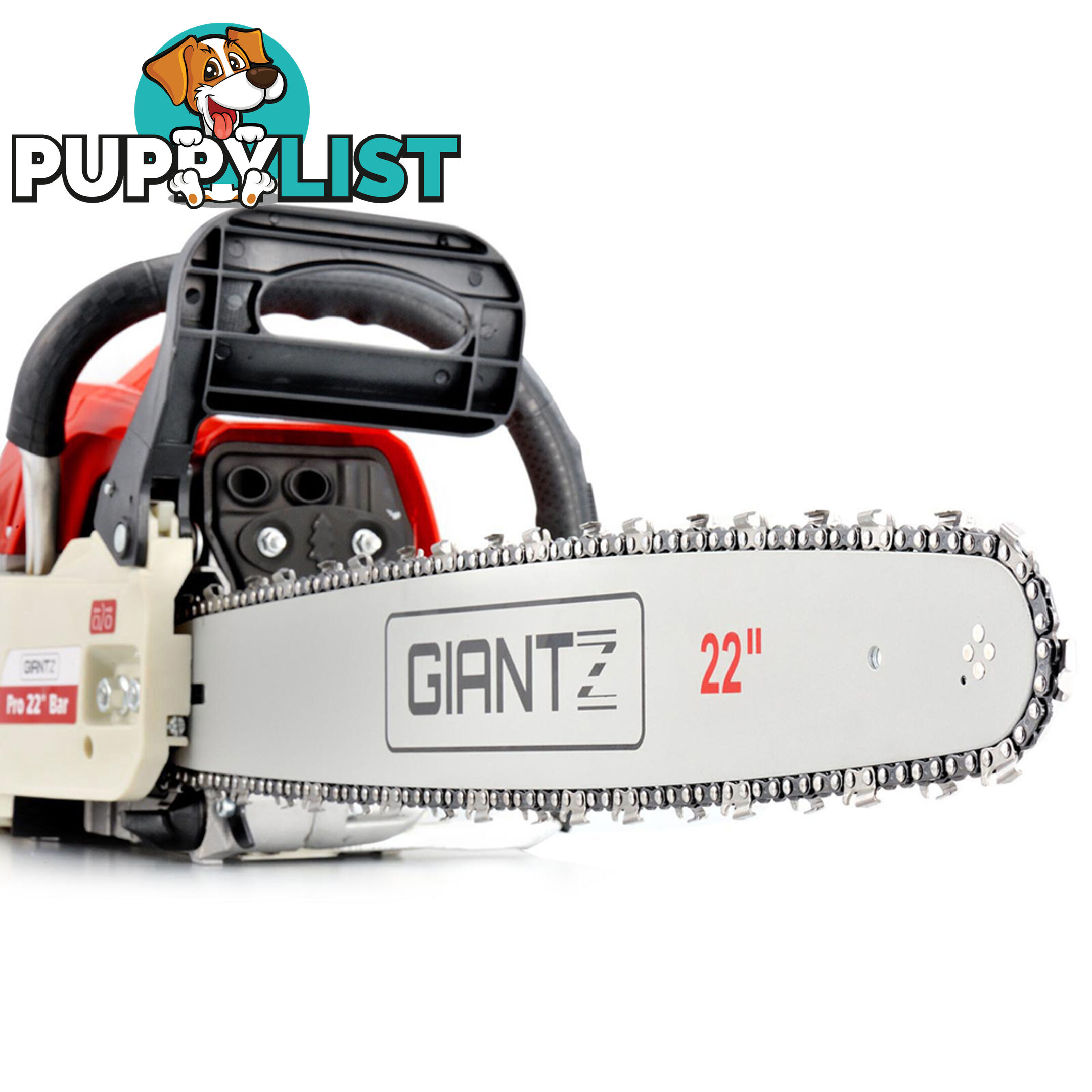 22'' Petrol Chainsaw 62cc E-start Bar Commercial Pruner Tree Log Chain Saw