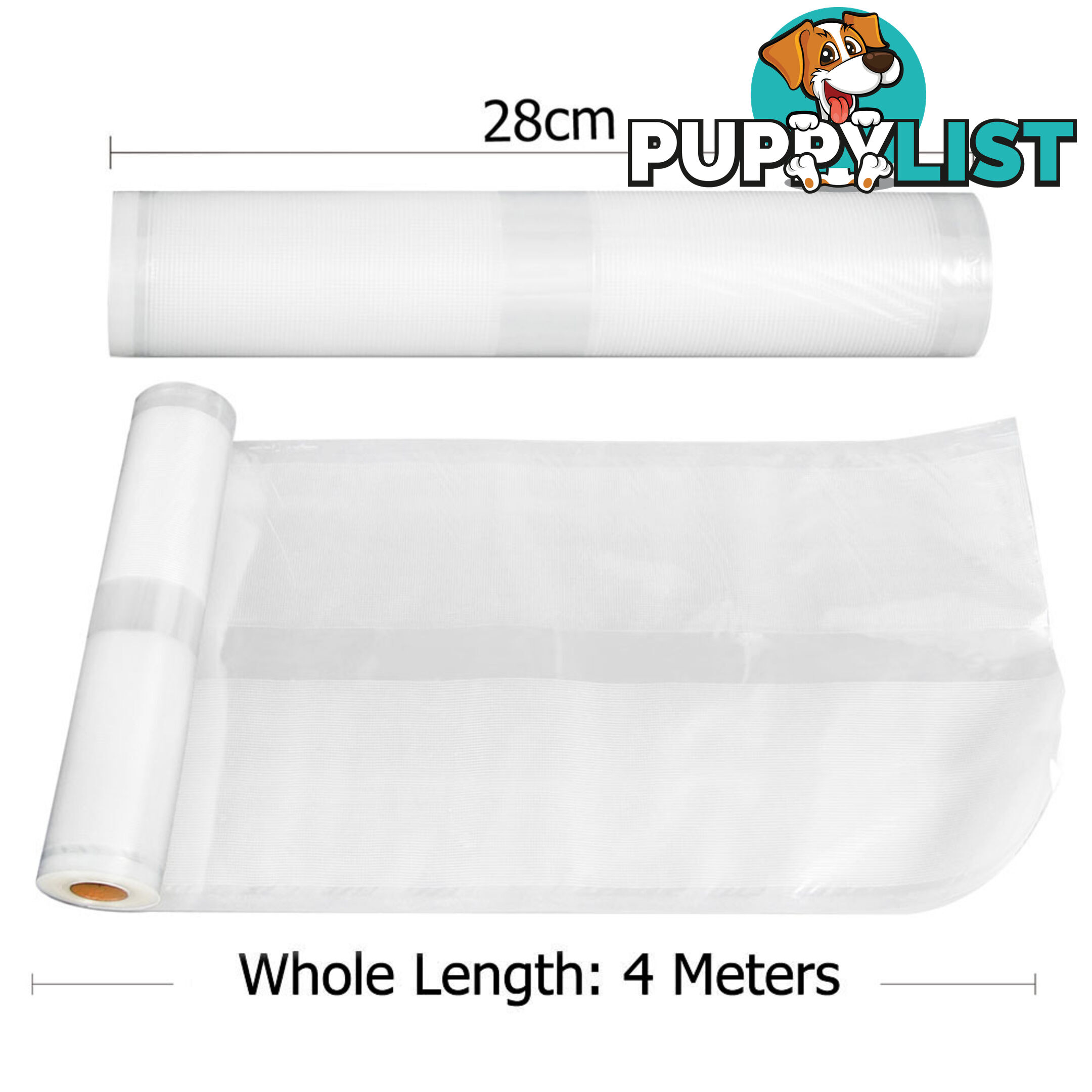 10 x Commercial Vacuum Food Sealer Bag Storage Reusable Heat Rolls 22cm &#38; 28cm