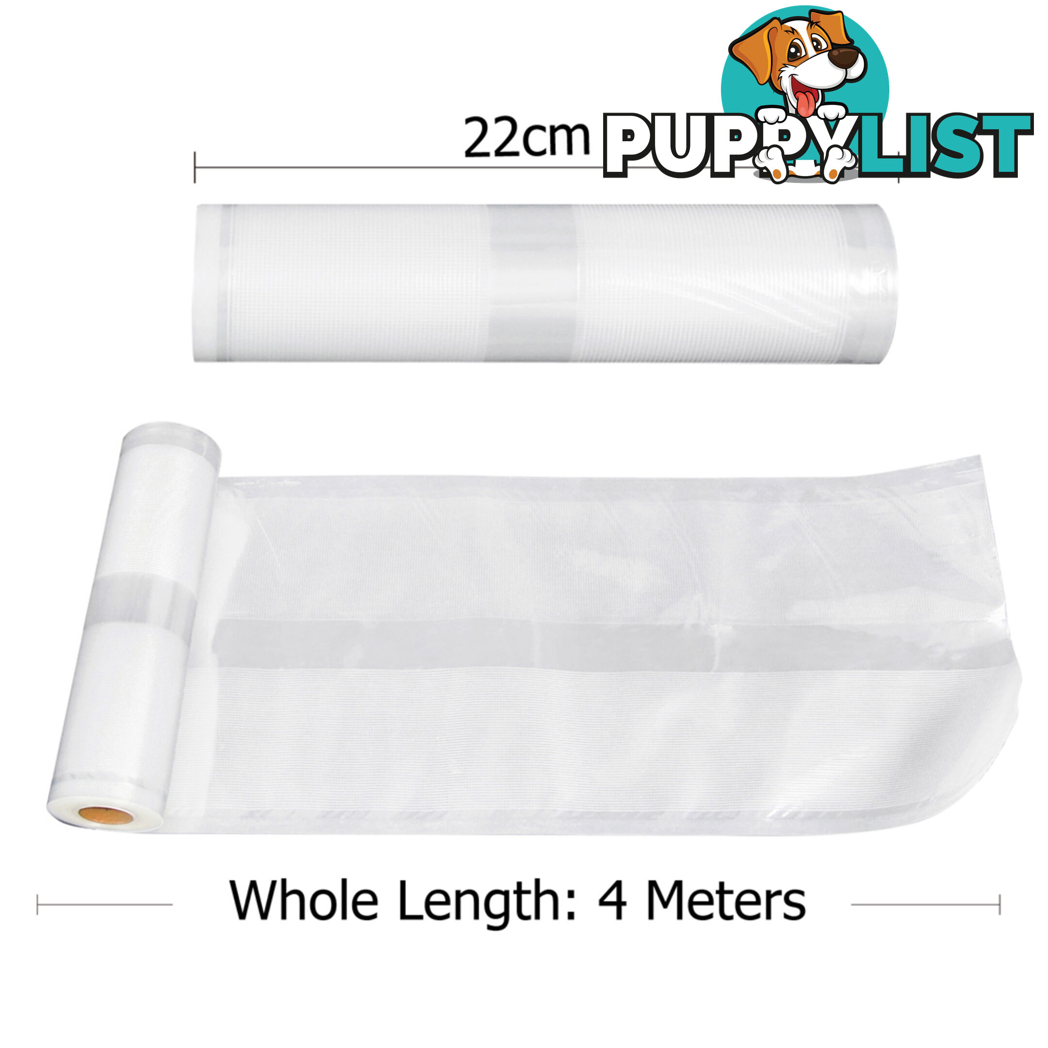 10 x Commercial Vacuum Food Sealer Bag Storage Reusable Heat Rolls 22cm &#38; 28cm