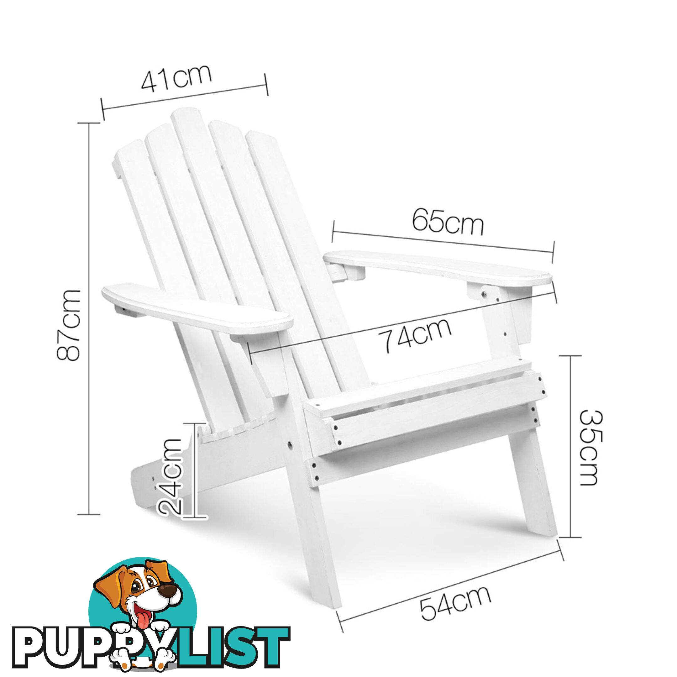 Adirondack Chairs & Side Table  5 Piece Set