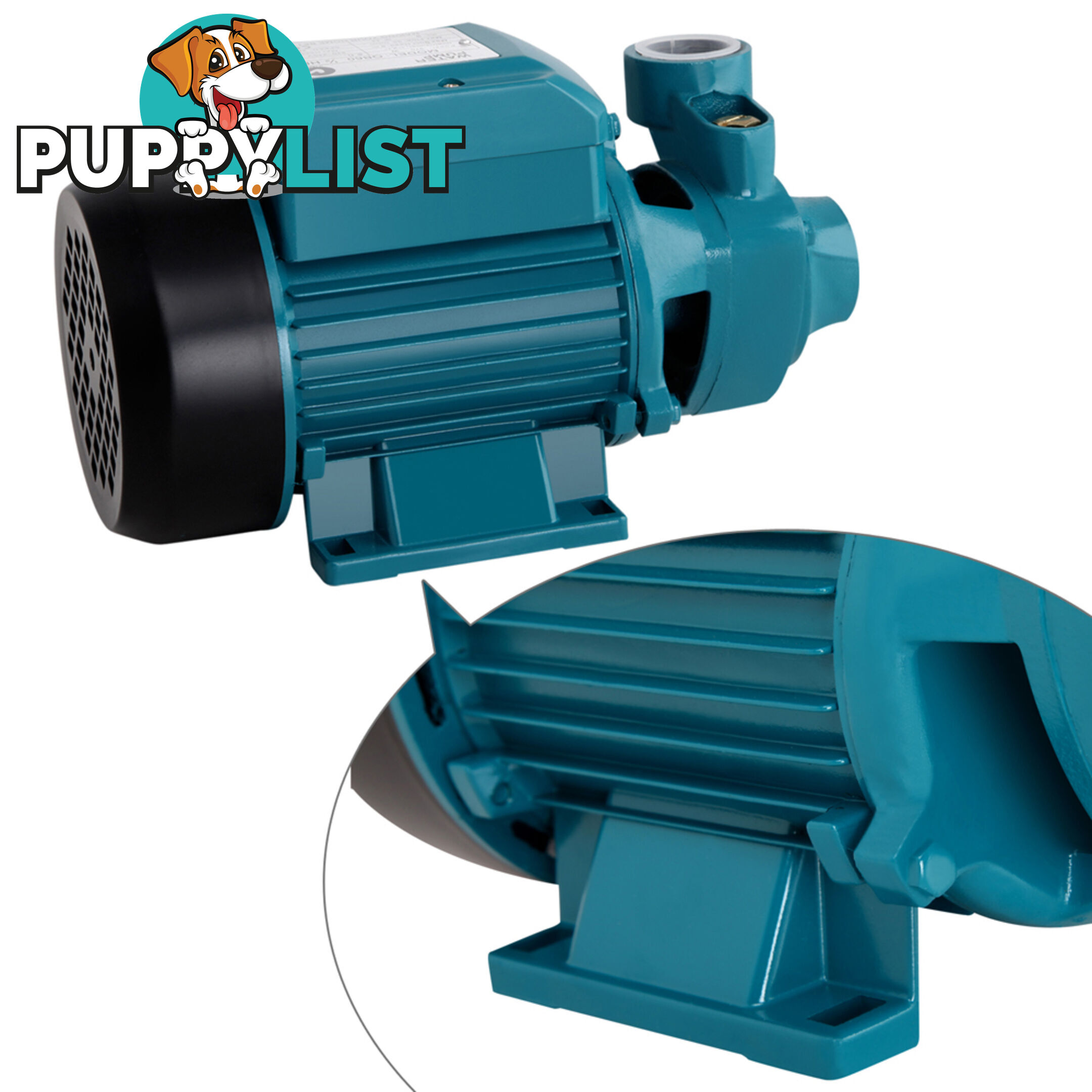 Electric Clean Water Pump 35L/Min 1/2/HP