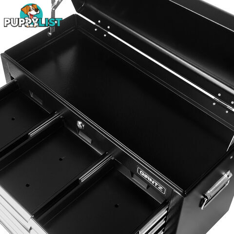 9 Drawers Tool Box Chest Black