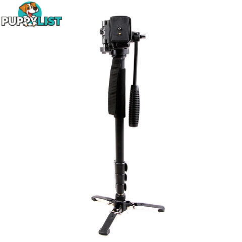 DSLR Camera Monopod Unipod Tripod Holder Digital Camera Vedio 146CM Black