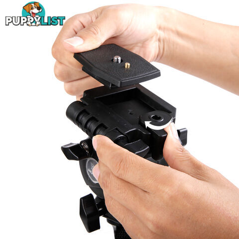 DSLR Camera Monopod Unipod Tripod Holder Digital Camera Vedio 146CM Black