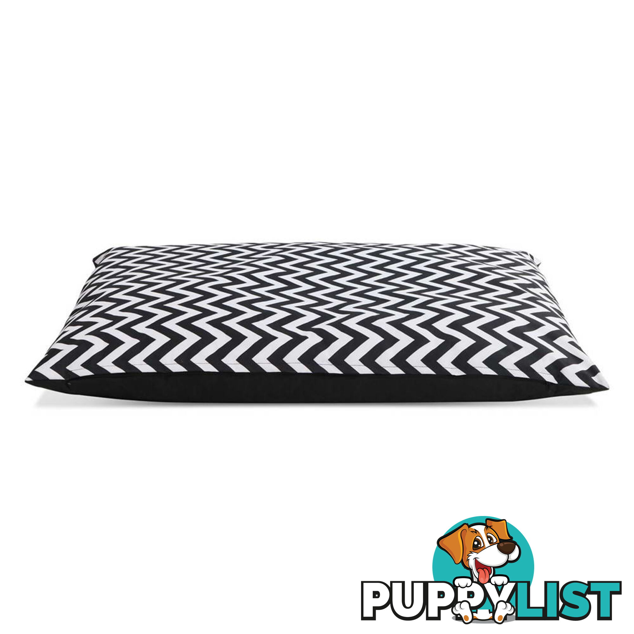 Washable Wavy Stripe Heavy Duty Pet Bed - XXLarge