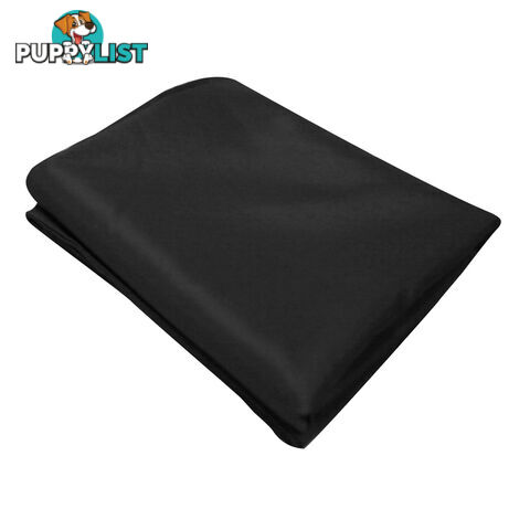 4 Pcs Wedding Table Cloth Round 229cm Black