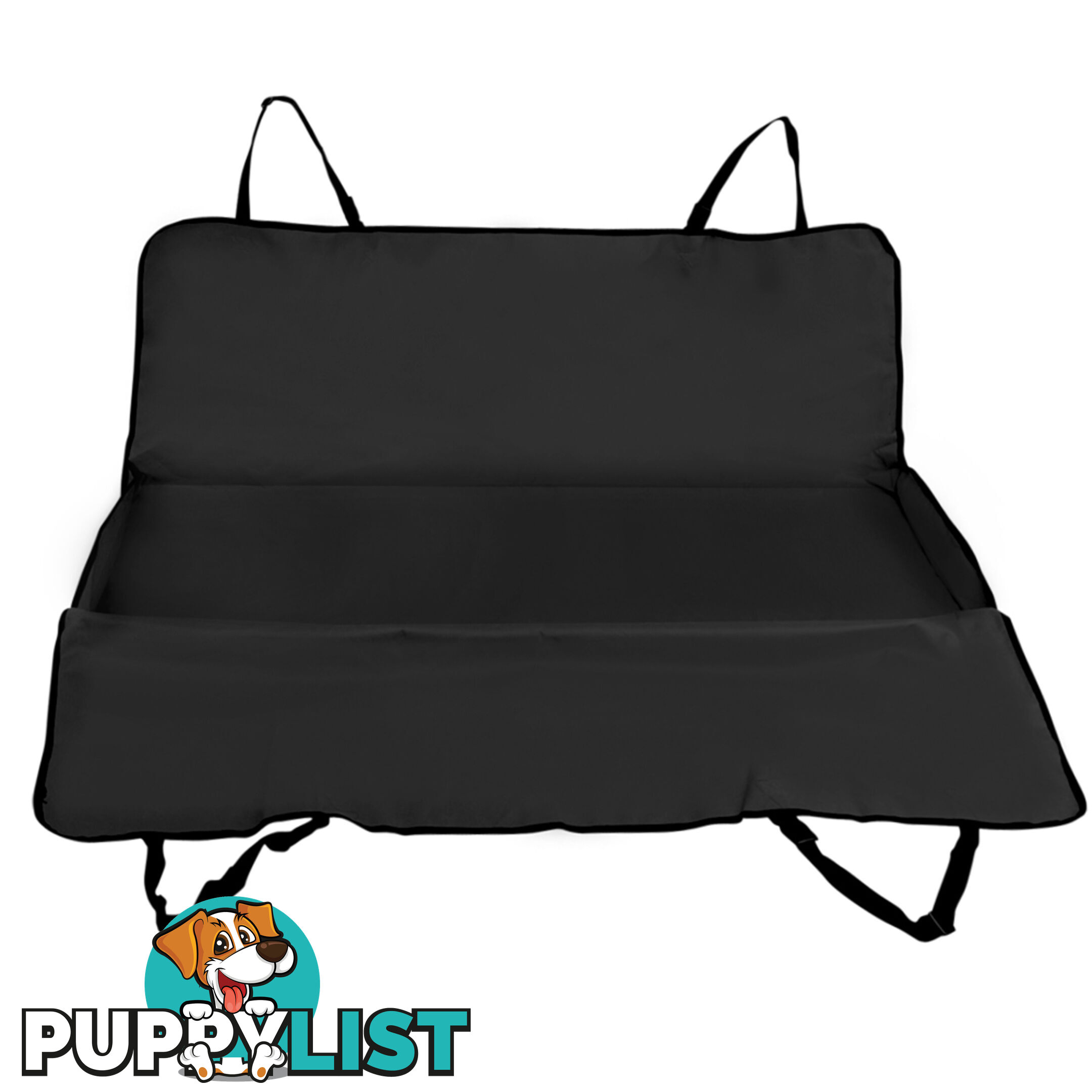 Cat Dog Pet Waterproof Car Back Seat Cover Mat Blanket Protector Hammock Black