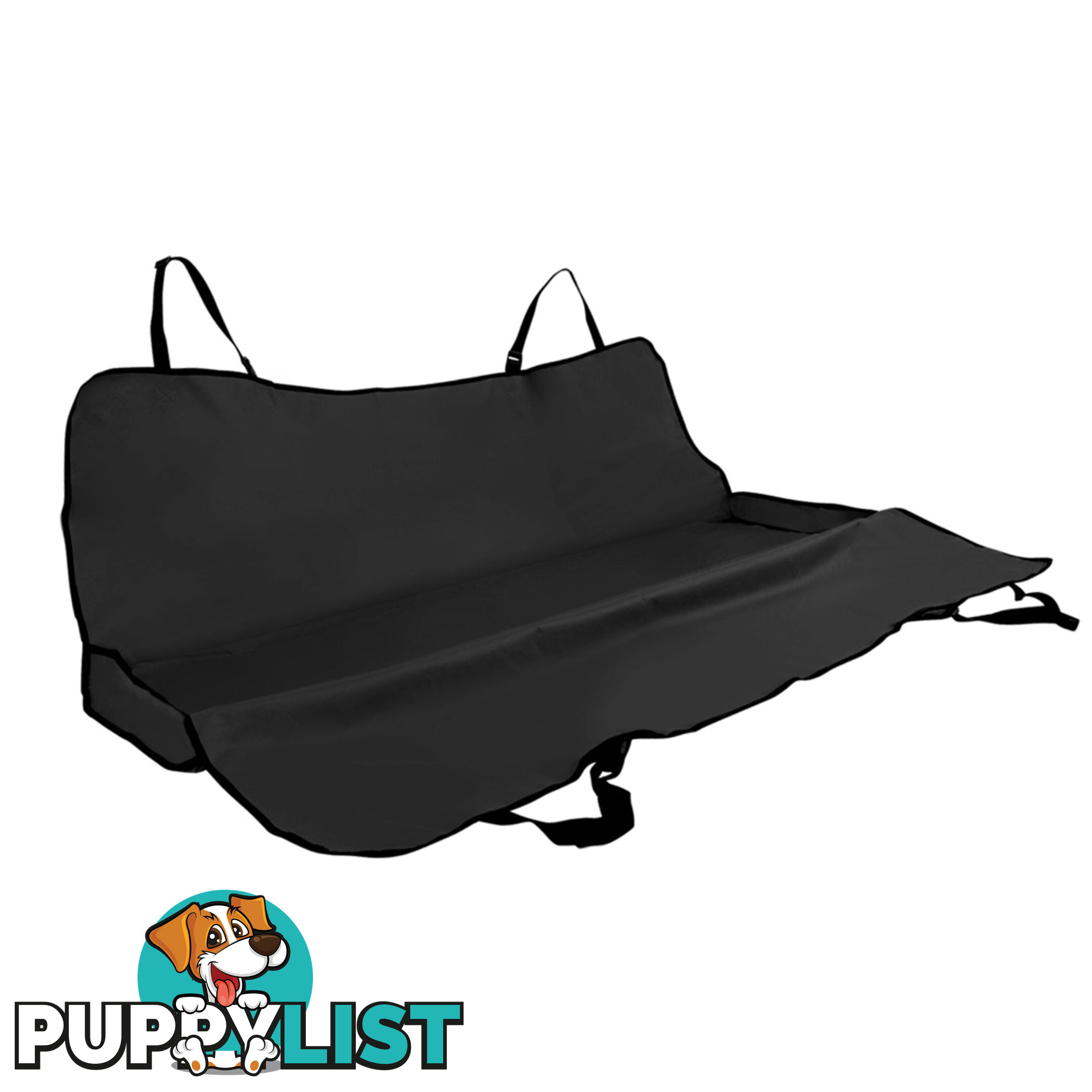 Cat Dog Pet Waterproof Car Back Seat Cover Mat Blanket Protector Hammock Black