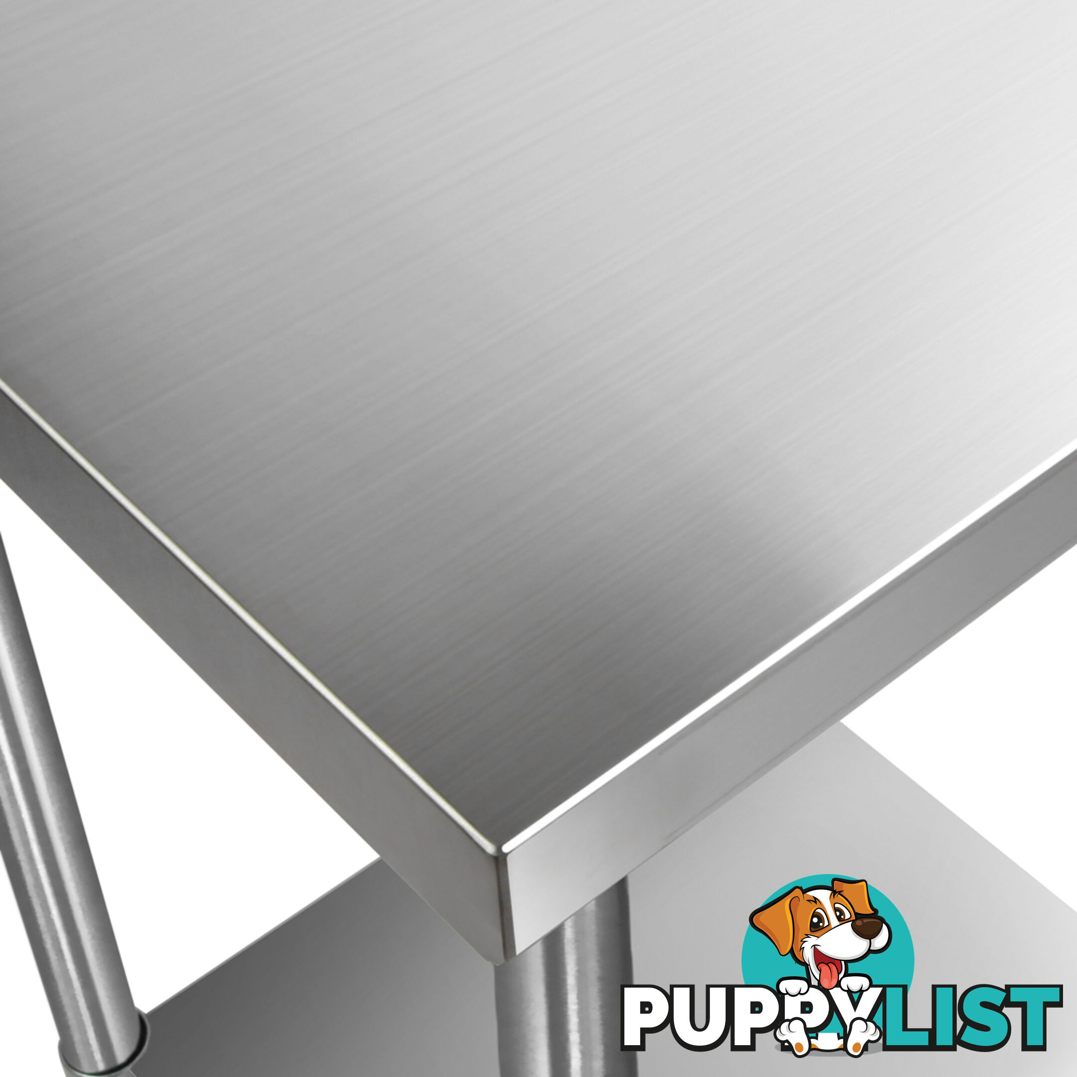 Commercial Stainless Steel Kitchen Work Bench Food Preparation Table Top 610mm