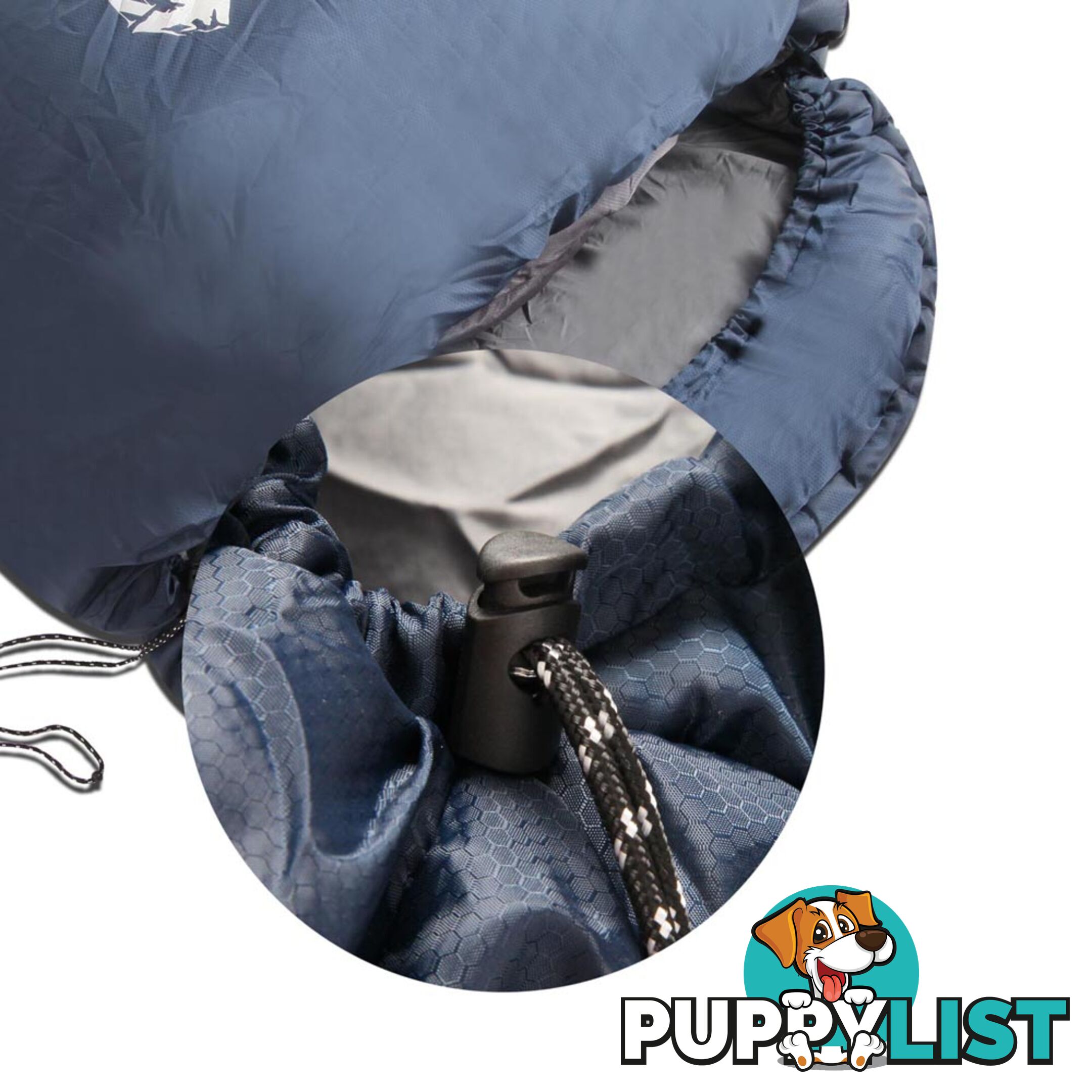 Wesshiorn Pebble-shaped Extra Large Sleeping Bag Navy