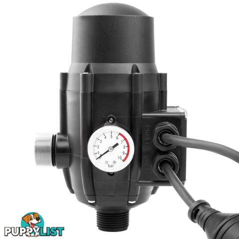 Adjustable Pressure Switch Water Pump Controller Black