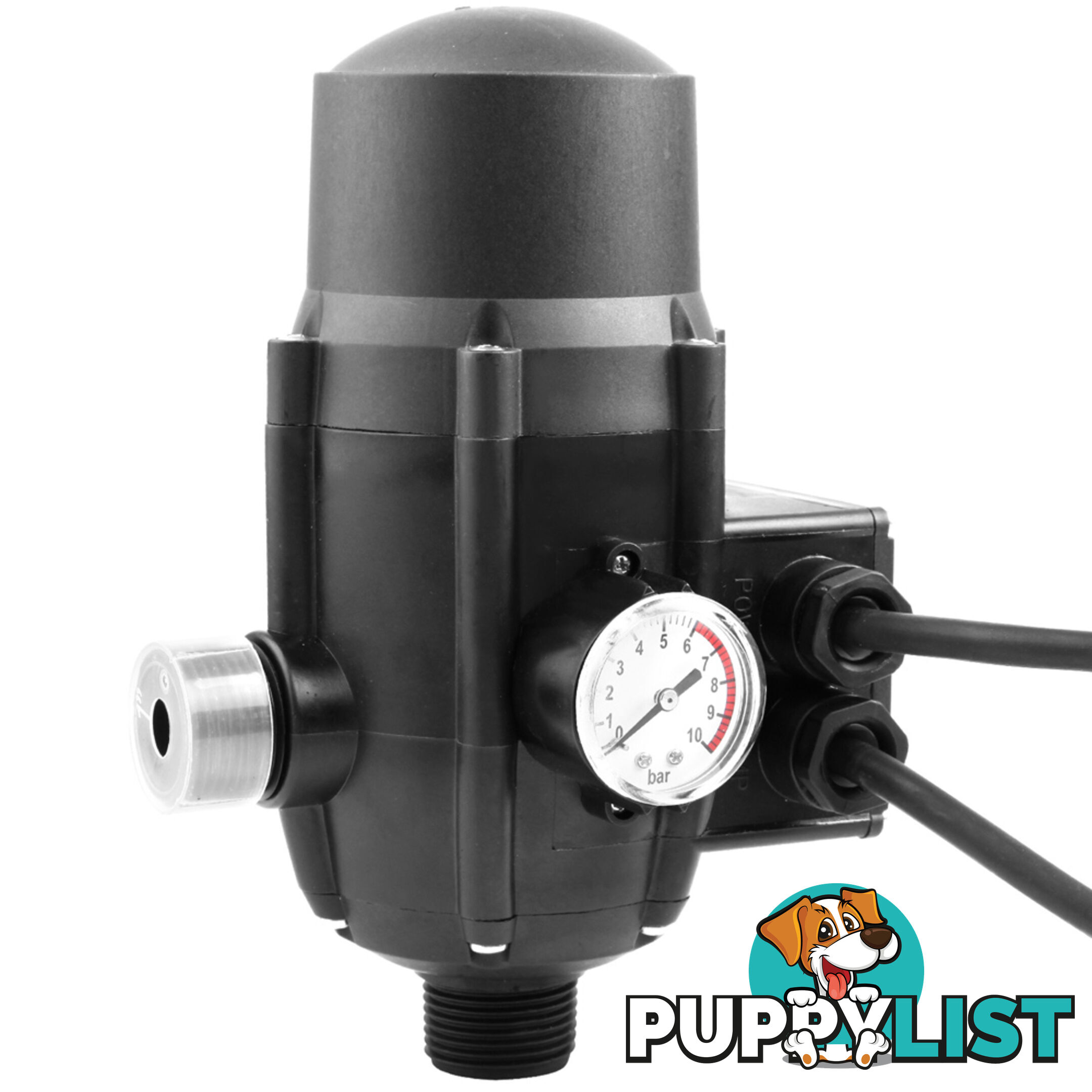 Adjustable Pressure Switch Water Pump Controller Black