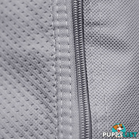 4 Layers Caravan Campervan Cover 22-24FT 4 Sides Open Covers Zips UV Waterproof