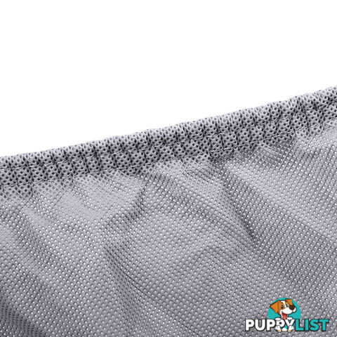 4 Layers Caravan Campervan Cover 22-24FT 4 Sides Open Covers Zips UV Waterproof