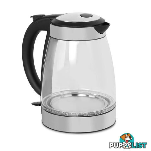 1.7L Electric Cordless LED Glass Kettle Kitchen Water Tea Boiler Jug Pot 2200W