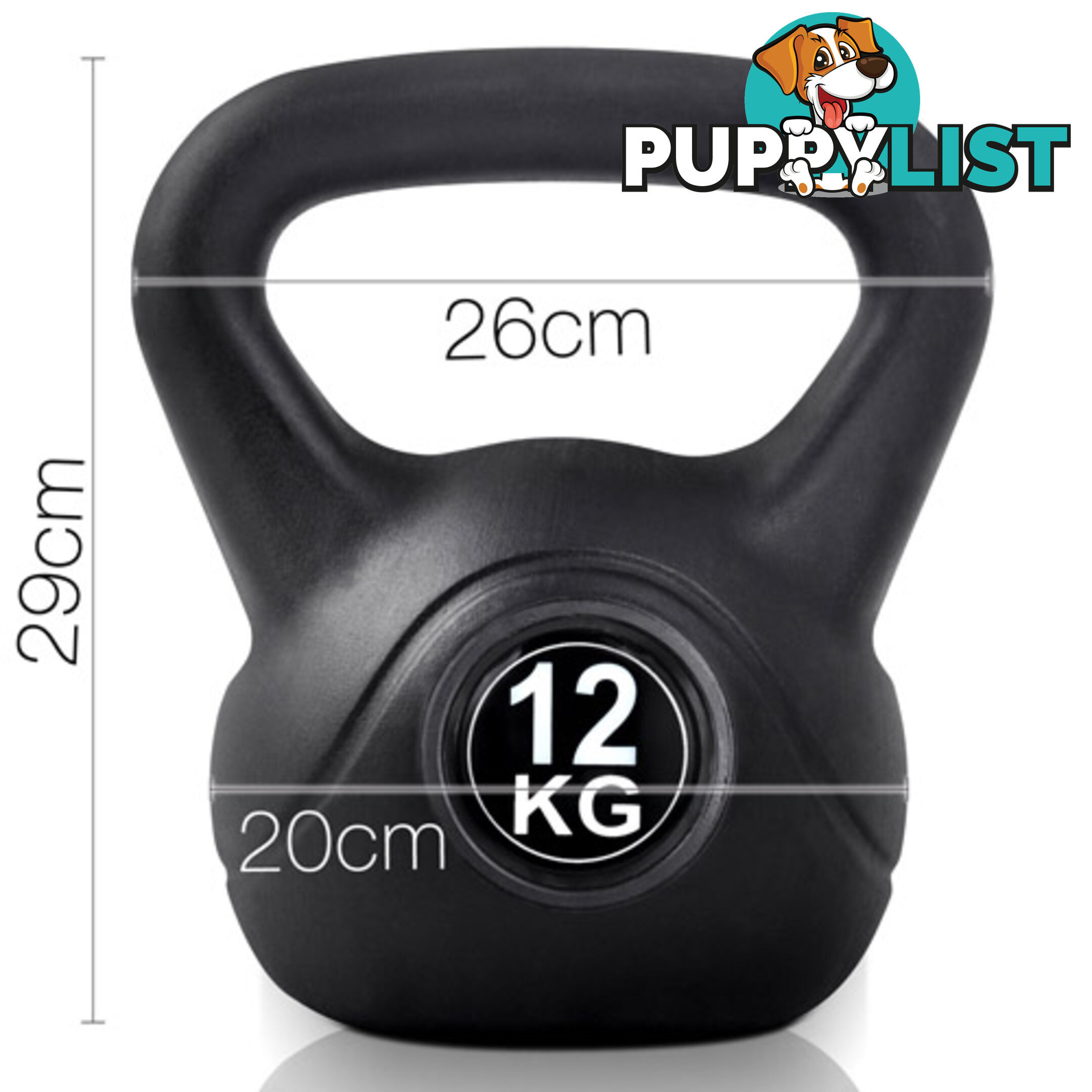 Kettlebells Fitness Exercise Kit 12kg