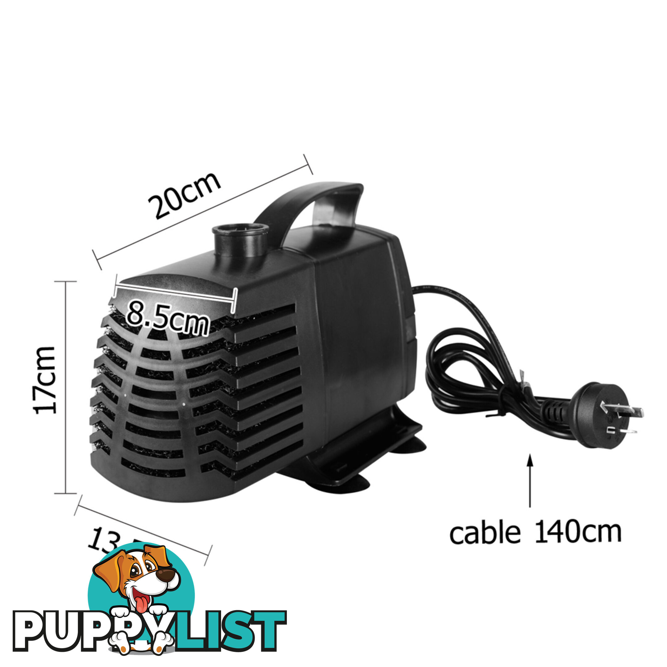 5000LPH Aquarium Fountain Pond Submersible Aqua Marine Water Pump Fish Tank