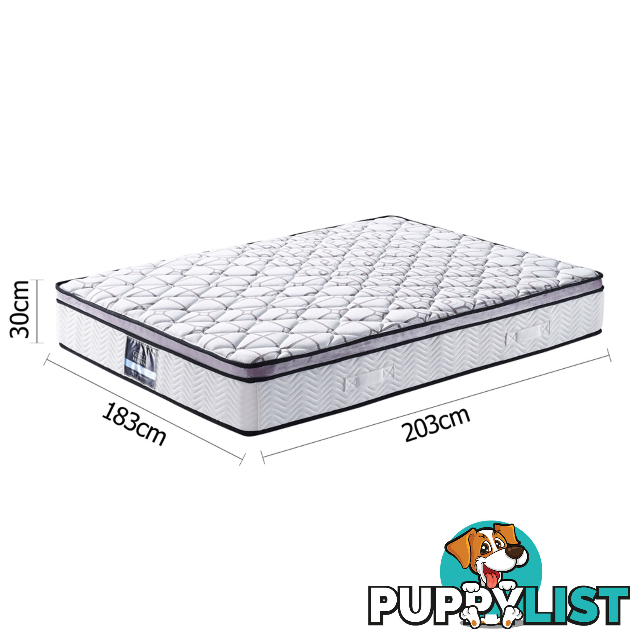 Cool Gel Memory Foam Mattress Euro Top Air Mesh Bed Pocket Spring King