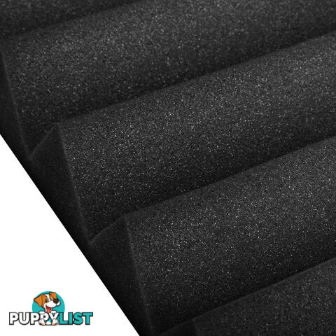 40 x Soundproof Foam Acoustic Foam Panel Sound Absorption Proofing Wedge 30x30cm